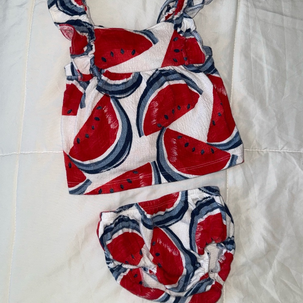Carters watermelon outfit